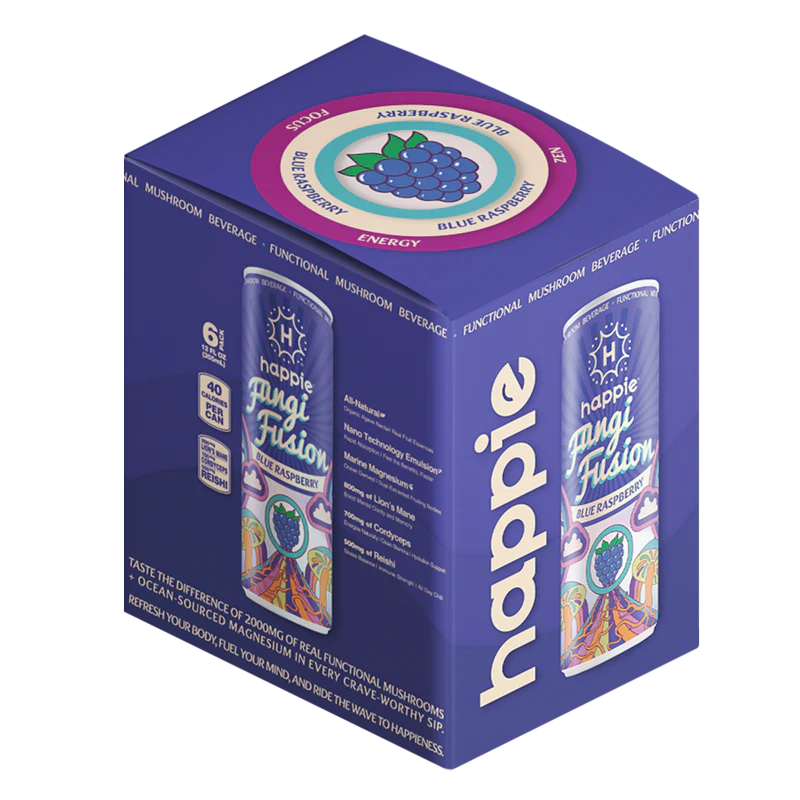 Happie Fungi Fusion - Blue Razzberry